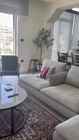 Abdoun, Apartments/Houses, JOD 14000/year,  Furnished,  2 BR,  Roof Top Fully Furnished 2B Apart With Big Terrace In Abdoun 00962777688956