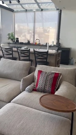 Abdoun, Apartments/Houses, JOD 14000/year,  Furnished,  2 BR,  Roof Top Fully Furnished 2B Apart With Big Terrace In Abdoun 00962777688956