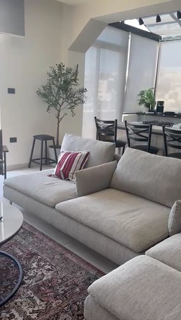 Abdoun, Apartments/Houses, JOD 14000/year,  Furnished,  2 BR,  Roof Top Fully Furnished 2B Apart With Big Terrace In Abdoun 00962777688956