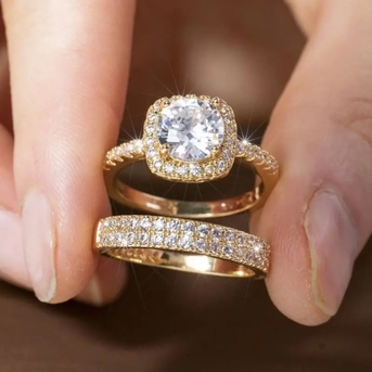 Algiers, Jewelry, EUR 1,  Ensemble De 2 Bagues De Fian?ailles