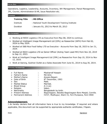 Riyadh, Job Seekers, I Am Looking For A Job