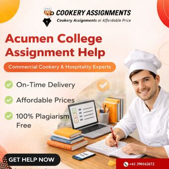 Sydney, Education, Professional Acumen College Assignment Help | Commercial Cookery & Hospitality Experts