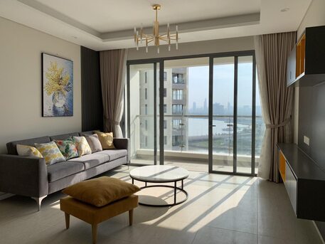 Ho Chi Minh City, Apartments/Houses, Studio,  Large 2 Bedrooms River View For Rent At Diamond Island