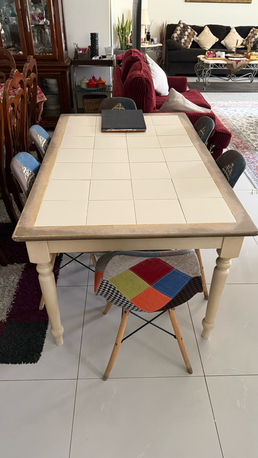 Manama, Furniture, BHD 20,  6 Chairs Dining Table For Sale