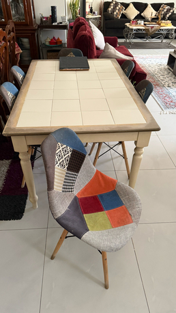 Manama, Furniture, BHD 20,  6 Chairs Dining Table For Sale