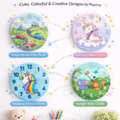 INR 599,  Wall Clock For Kids Room &ndash; Add Fun & Learning With Pourezy