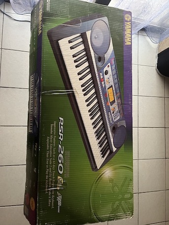 Gudaibiya, Musical Instruments, BHD 50,  Yamaha PSR-260 Electronic Keyboard