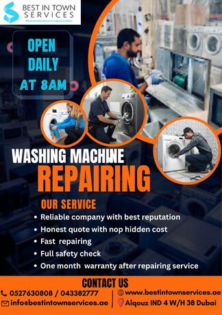 Dubai, Appliance Repair, Washing Machine Repaiiring Srevices Dubai Alqouz 4