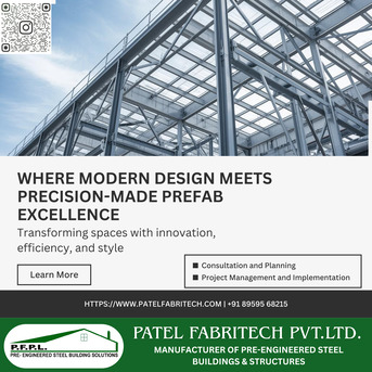 Bhopal, Construction, Acquire Pre Engineered Steel Buildings Systems By Patel Fabritech Pvt. Ltd.