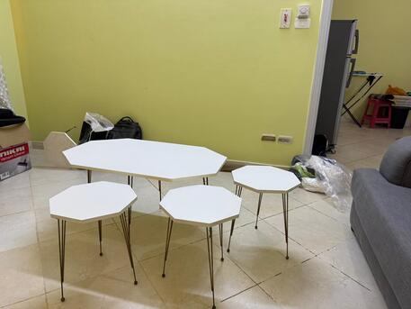 Azizia, Furniture, SAR 100,  Table With Chairs (condition Like New)