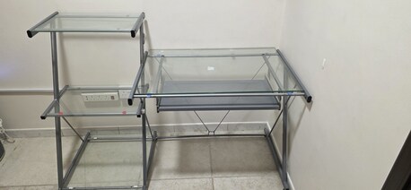 Dammam, Furniture, SAR 250,  Computer Table Glass