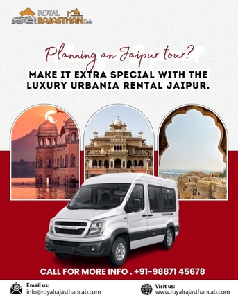 Jaipur, Travel, Book Luxury Urbania Hire Jaipur For Premium Comfort