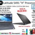 BHD 98,  Dell Core I7 8th Gen "H" Processor Laptop 16GB RAM 256GB SSD FREE Bag, Mouse,Delivery