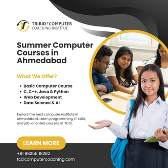 Ahmedabad, Training, Summer Computer Courses In Ahmedabad | TCCI