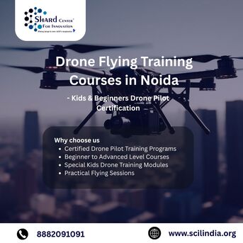 Noida, Education, Drone Flying Training Courses In Noida | Kids & Beginners Drone Pilot Certification