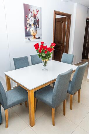 Salmiya, Apartments/Houses, KWD 650/month,  Furnished,  3 BR,  Luxury Hotel-Style Residence In The Heart Of Salmiya: Fully Furnished 3-Bedroom Apartment