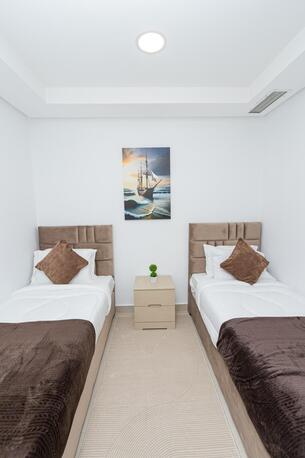 Salmiya, Apartments/Houses, KWD 650/month,  Furnished,  3 BR,  Luxury Hotel-Style Residence In The Heart Of Salmiya: Fully Furnished 3-Bedroom Apartment