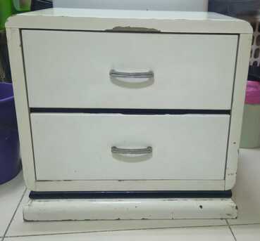 Dammam, Furniture, SAR 30,  Solid And Heavy Side Table With 2 Drawers In Less Price