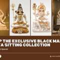 INR 50000,  Shop The Exclusive Black Marble Shiva Sitting Collection | Mahashivratri Special