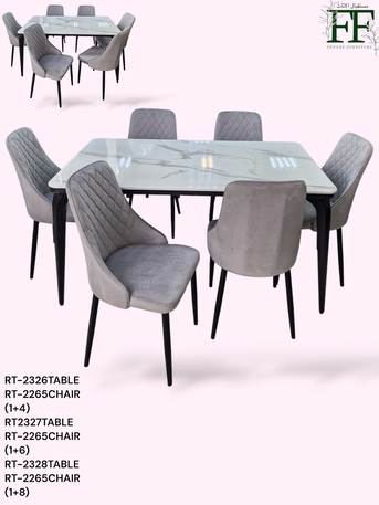 Jeddah, Furniture, SAR 2,  New High Quality Dinning Table With 4 Chairs And 6 Chairs Available In Low Price