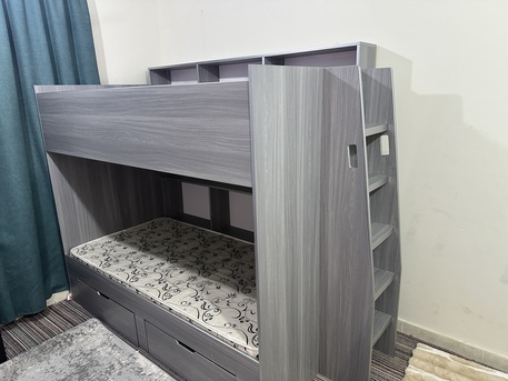 Jeddah, Furniture, SAR 600,  Bunkbed With Mattress - Ar Rehab Jeddah