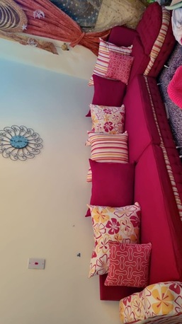 Al Badiyah, Furniture, SAR 400,  L- Shape Sofa Set For Sale