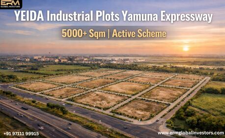 Mumbai, Industrial Land, INR 15670,  50000 Sq. Meter,  YEIDA Industrial Plots Yamuna Expressway | 5000+ Sqm | Active Scheme