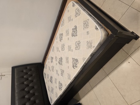 Khobar, Furniture, SAR 300,  Used Single Bed And Single Mattress For Sale
