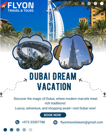 Manama, Travel, Dubai Package Available