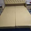 SAR 400,  Double Bed With Mattress With Two Side Drawers 0540761356.