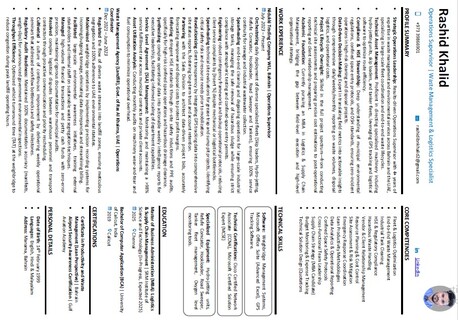 Sitra, Job Seekers, Operations Supervisor