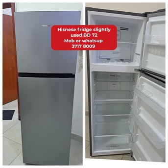 Manama, Appliances, BHD 72,  🌍Hisense Fridge In Good Condition For Sale With Delivery