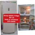 BHD 45,  🌍Sharp Fridge In Good Condition For Sale With Delivery
