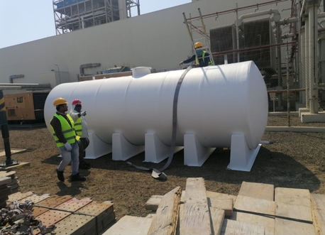 Jeddah, Construction, FIBERGLASS TANKS
