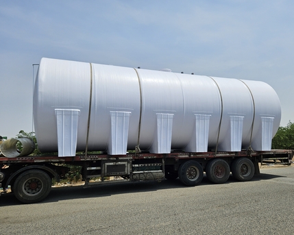 Jeddah, Construction, FIBERGLASS TANKS