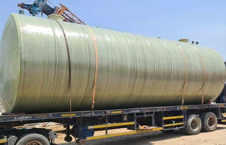 Jeddah, Construction, FIBERGLASS TANKS