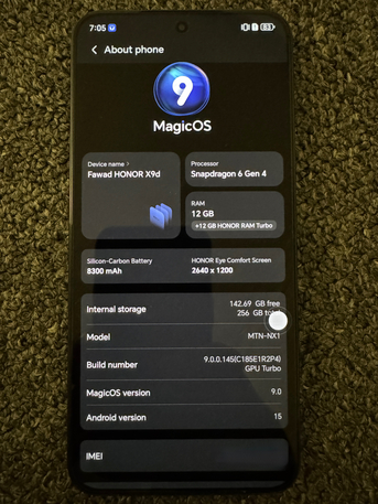 Riyadh, Mobile Phones, SAR 1200,  HONOR X9d