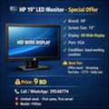BHD 9,  HP 19 Inch Wide LED Monitor &ndash; Perfect For Office & CCTV &ndash; 9 BD Call / 39548774