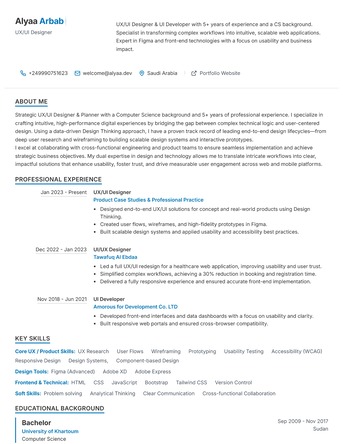 Dammam, Job Seekers, UX/UI Designer