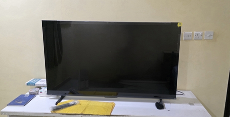 Riyadh, Electronics, SAR 1400,  Hisense 55 Inch Qled Tv
