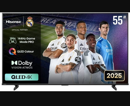 Riyadh, Electronics, SAR 1400,  Hisense 55 Inch Qled Tv