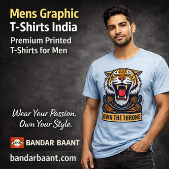 Mumbai, Fashion & Design, Mens Graphic T-Shirts India | Premium Printed T-Shirts For Men