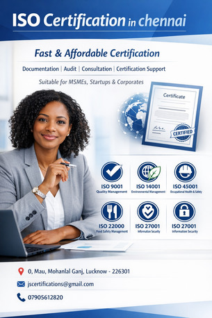 Chennai, Business, Best ISO Certification Services In Chennai | Expert ISO Consultants