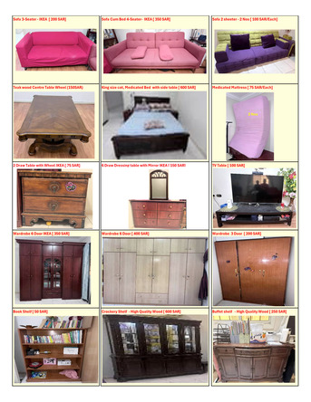 Jeddah, Household Items, House Hold Items For Sell