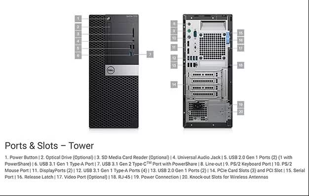 Hoora, Computers, BHD 115,  Dell OptiPlex 7070 &ndash; 9th Generation Full Set PC 115BD