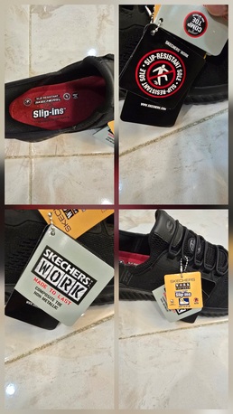 Jeddah, Household Items, SAR 350,  Brand New Sketchers Safety Work Shoes Size 43. Slip Resistant, Slip Inns.   Price SAR 350