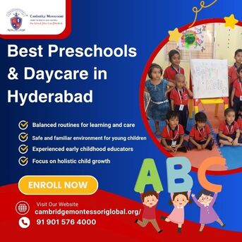 Hyderabad, Daycare, Best Preschools & Daycare In Hyderabad
