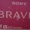 SAR 300,  Sony BRAVIA 40-inch LCD TV (Model: KLV-40V400A) Excellent Condition (Like New)