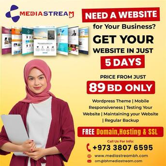Manama, Business, Take Your Business Online With A Stunning Website! With Mediastream