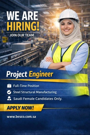 Dammam, Jobs, Project Engineer - Saudi Female Candidate Only
